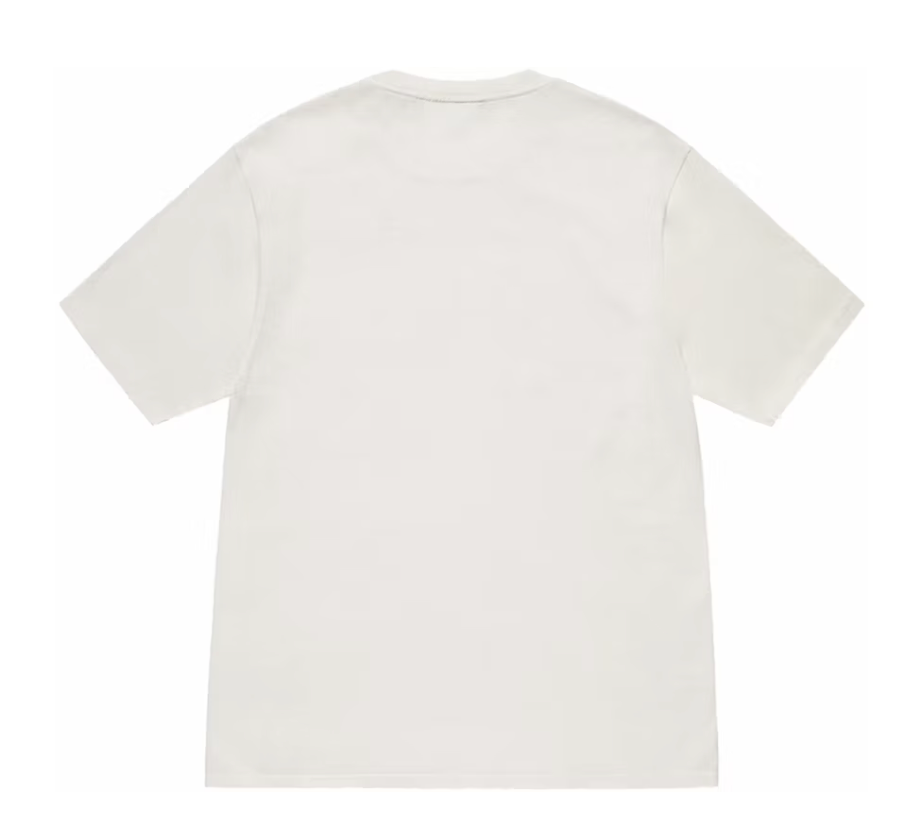 Stussy Locations Pigment Dyed T-shirt Natural